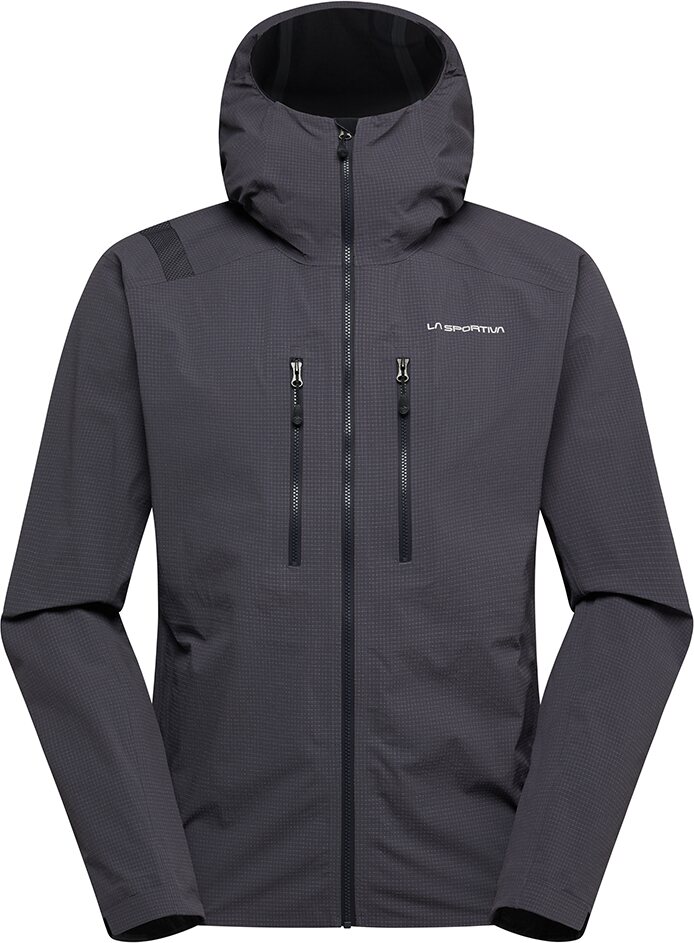 La Sportiva Helixir Shell Jacket Mens Onyx / Chalk