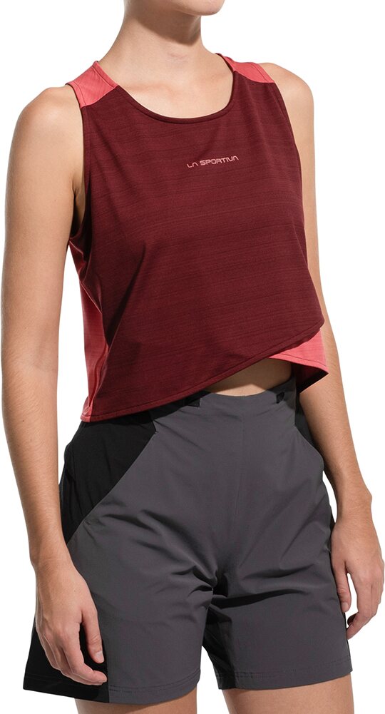 La Sportiva Sunfire Tank Womens Redwood / Rosebay
