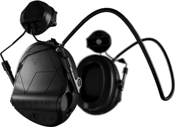 Sordin Supreme T2 ARC Helmet Musta