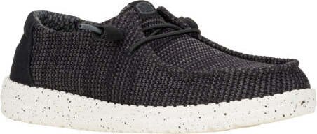 HeyDude Wendy Stretch Sox Womens Black / White