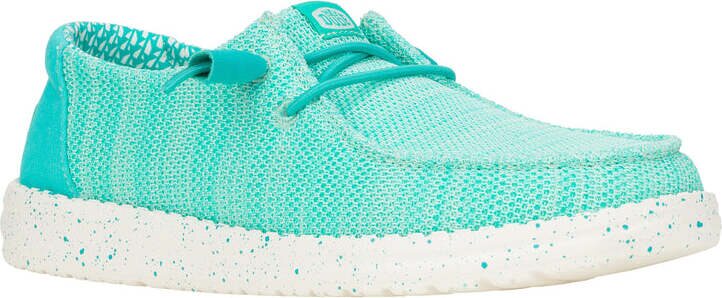 HeyDude Wendy Stretch Sox Womens Ceramic Blue