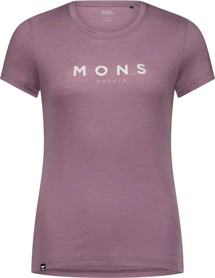 Mons Royale Icon Merino Air-Con Tee Women Mauve