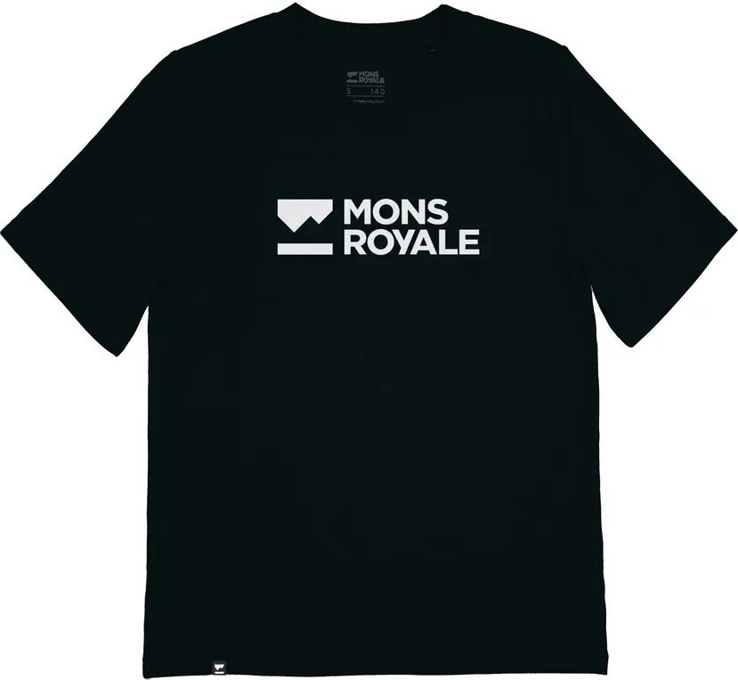 Mons Royale Icon Merino T-Shirt Black