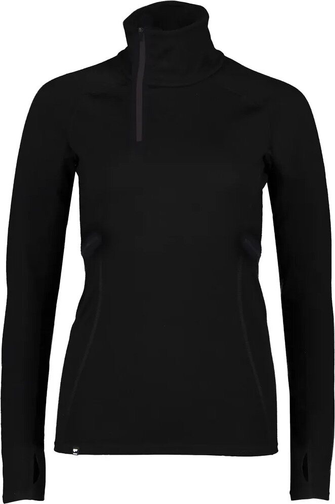 Mons Royale Olympus Half Zip Womens Black