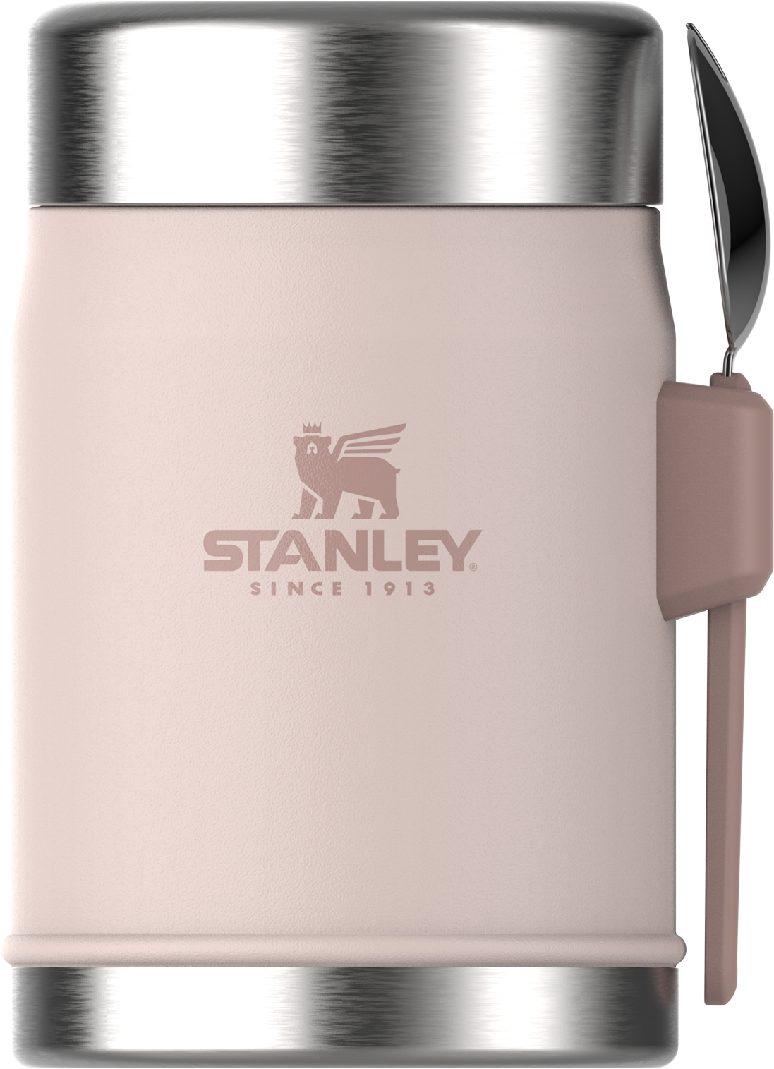 Stanley The Legendary Food Jar + Spork 0.4L (14oz) Rose Quartz