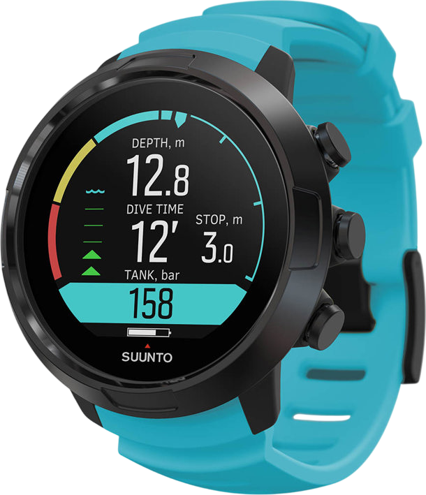 Suunto D5 + USB cable Aqua Blue