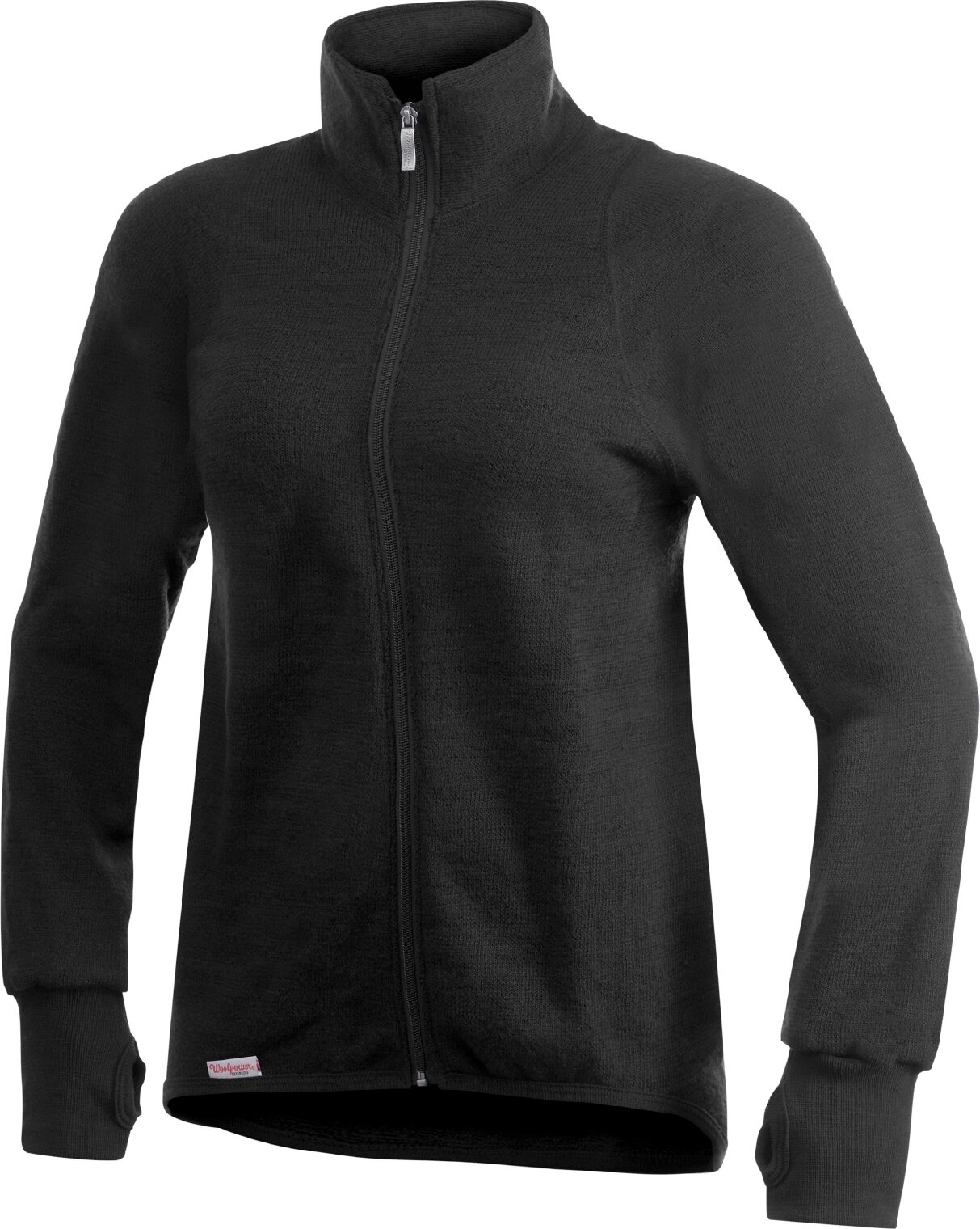 Woolpower Full Zip Jacket 400 Unisex Black