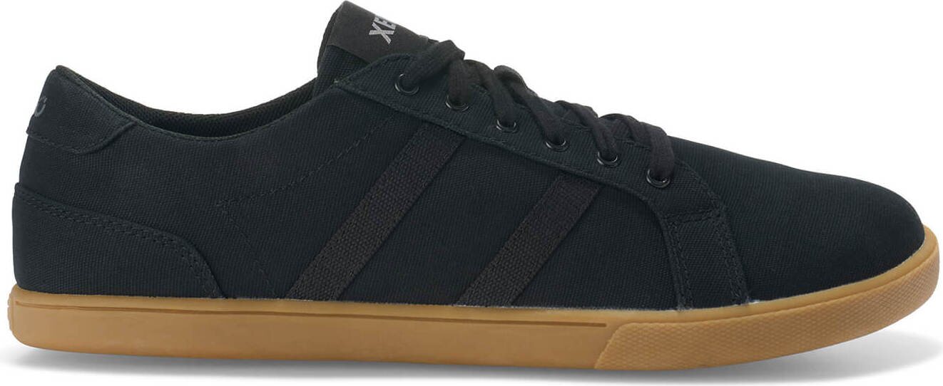 Xero Shoes Dillon Canvas Mens Black/Gum