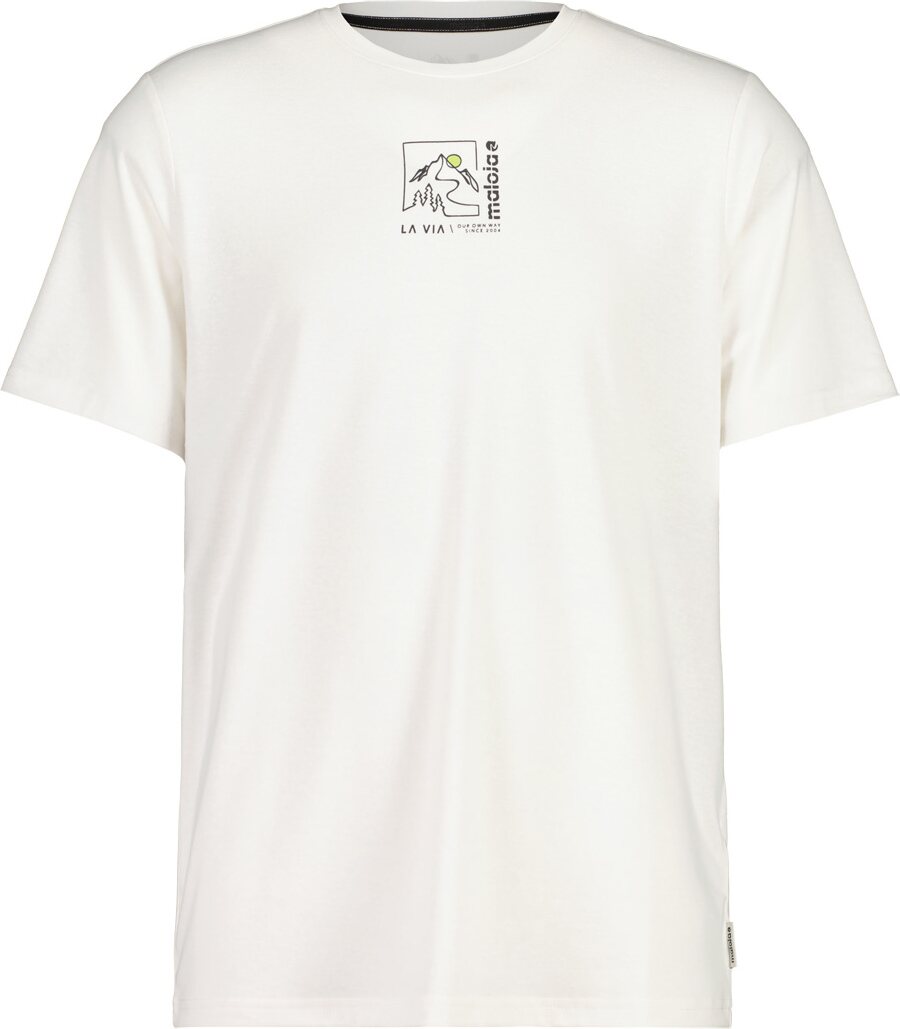 Maloja SchneiberM. Mountain Tee Mens Shaded White