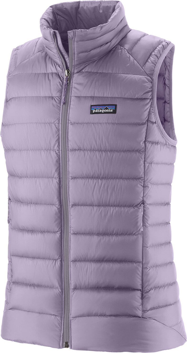Patagonia Down Sweater Vest Womens Concrete Purple