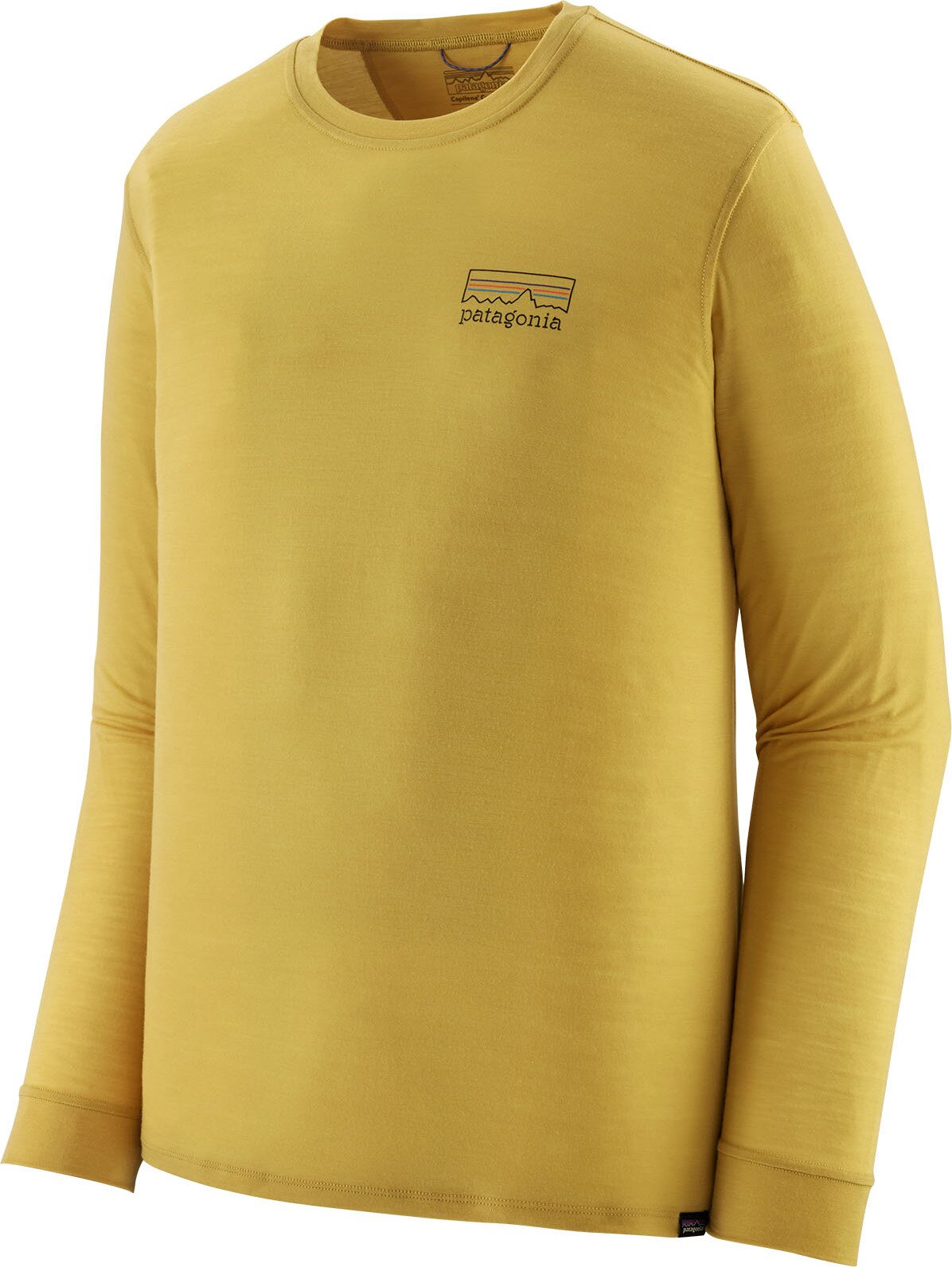 Patagonia Longsleeve Cap Cool Merino Graphic Shirt Mens Fitz Roy Strata: Bundle Green