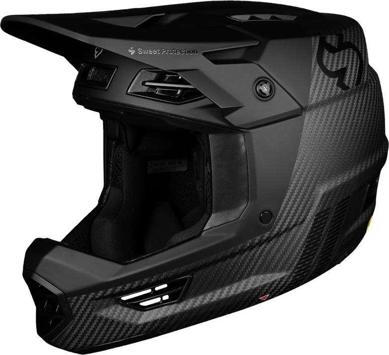 Sweet Protection Fixer Carbon 2Vi Mips Helmet Matte Black Carbon
