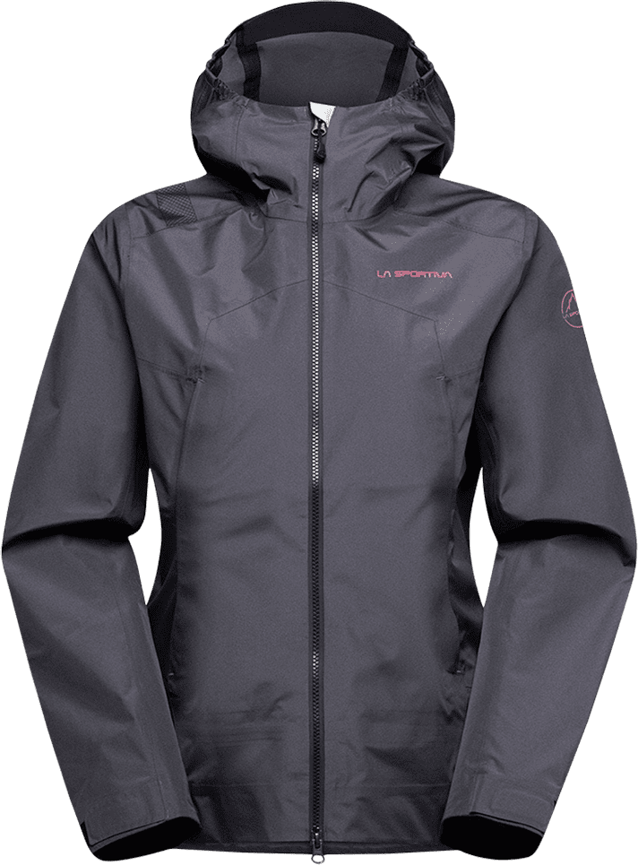 La Sportiva Discover Shell Jacket Womens Onyx / Rosebay
