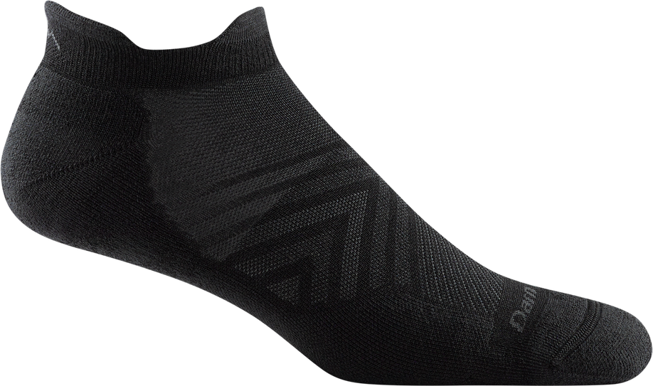 Darn Tough Run No Show Tab Ultra Lightweight Mens Black