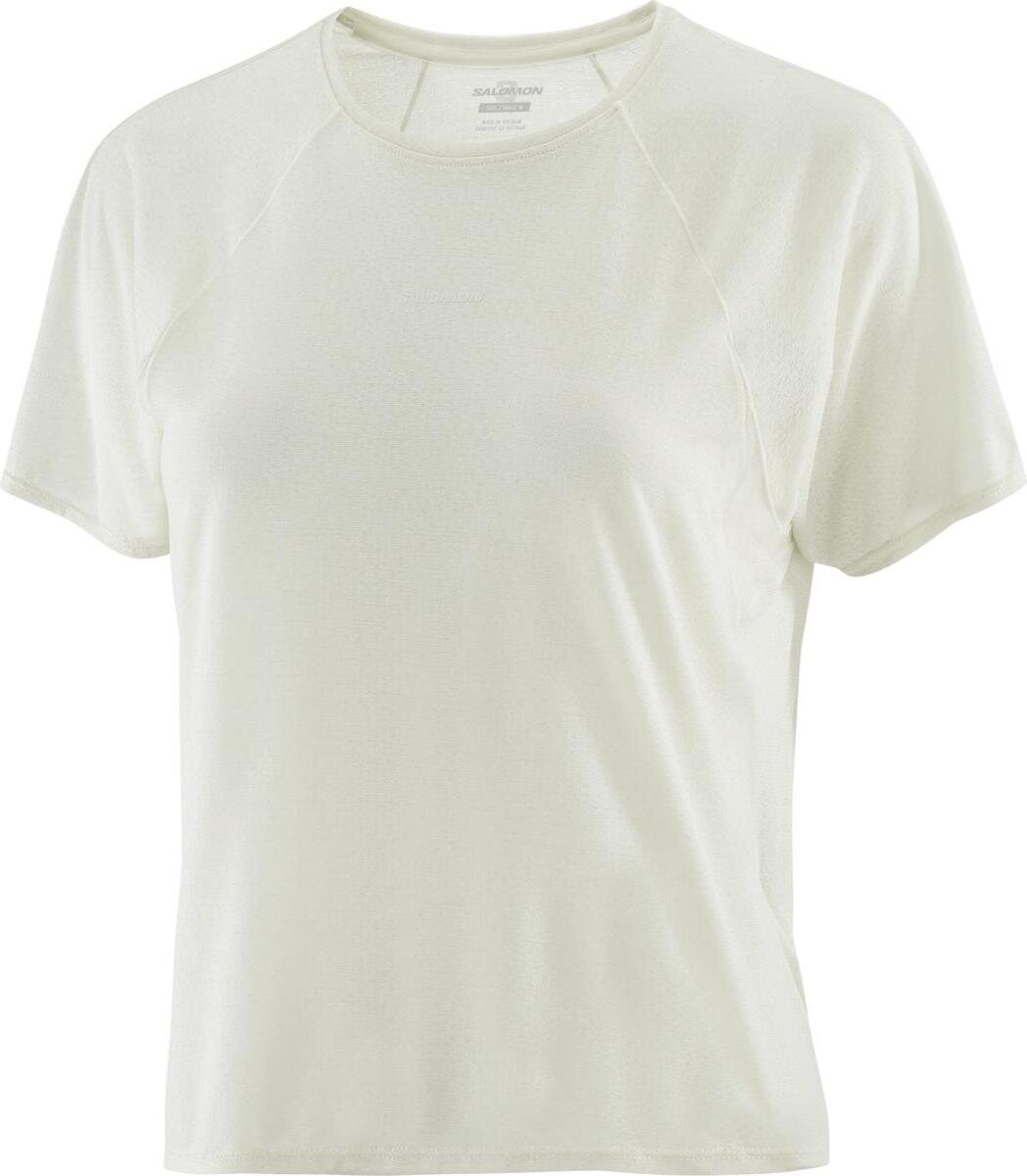 Salomon SHKout Air Crop Short Sleeve Tee Womens Icicle