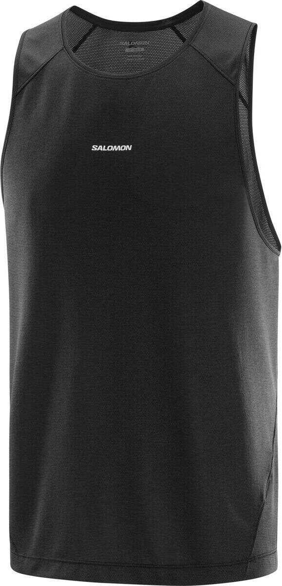 Salomon SHKout Core Tank Mens Deep Black