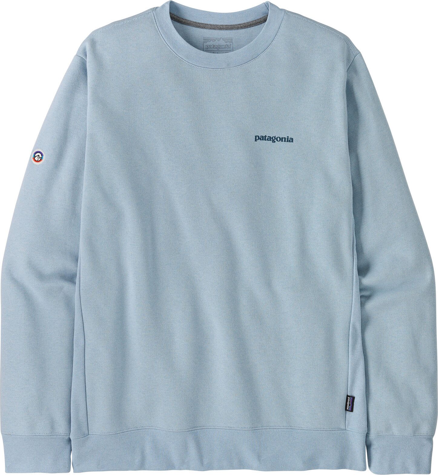 Patagonia Fitz Roy Icon Uprisal Crew Sweatshirt Unisex Fleck Blue