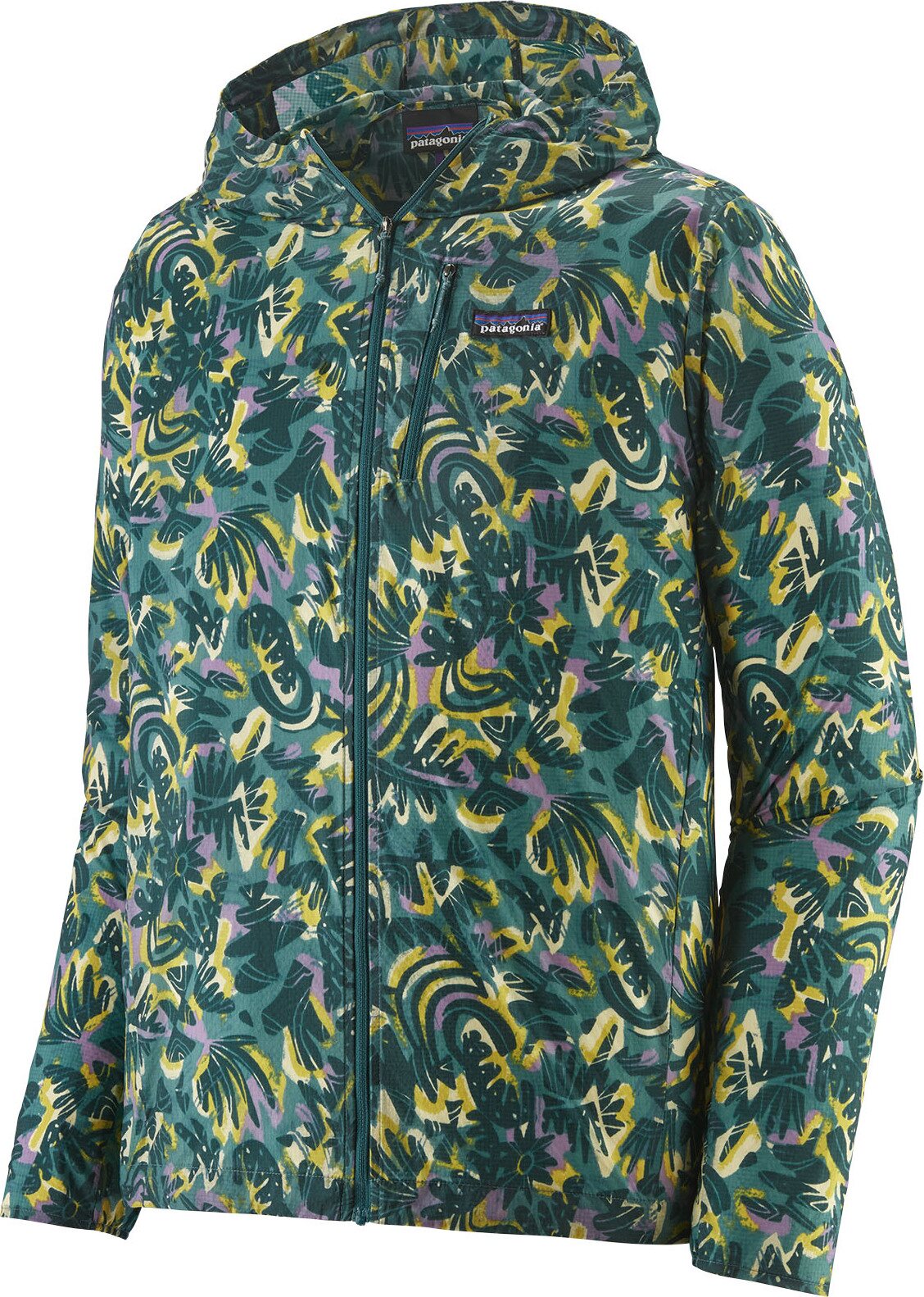 Patagonia Houdini Jacket Mens Wild Botanist: Wetland Blue