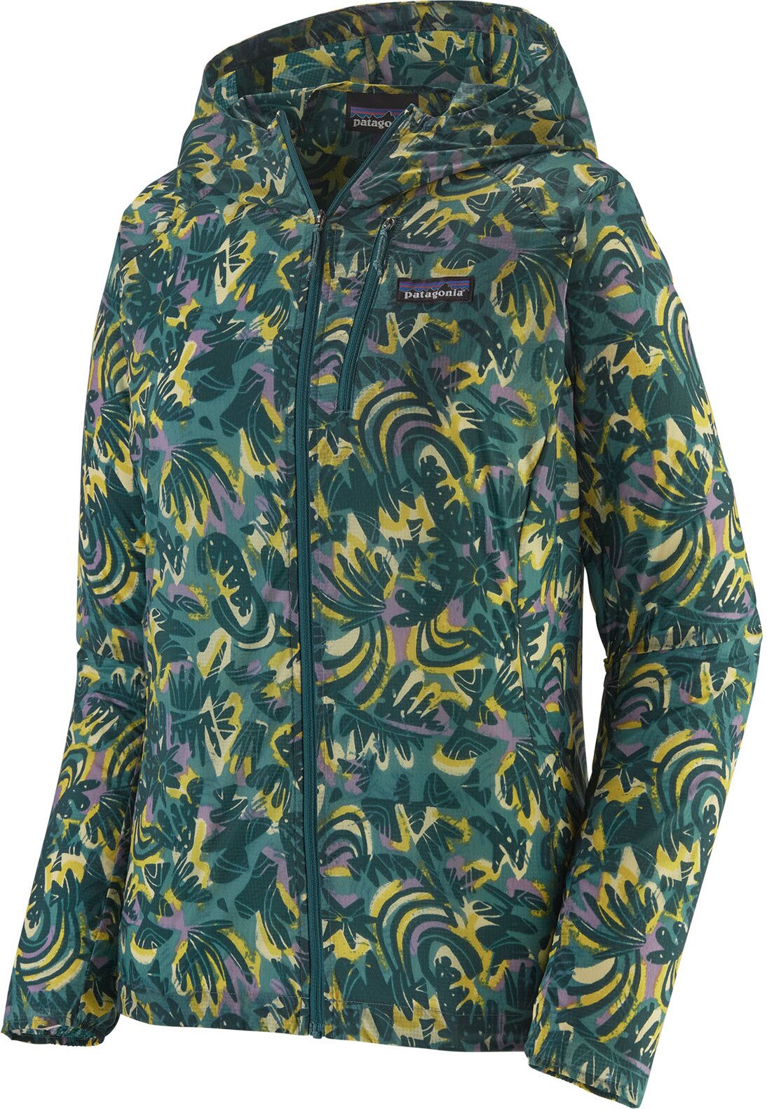 Patagonia Houdini Jacket Womens Wild Botanist: Wetland Blue
