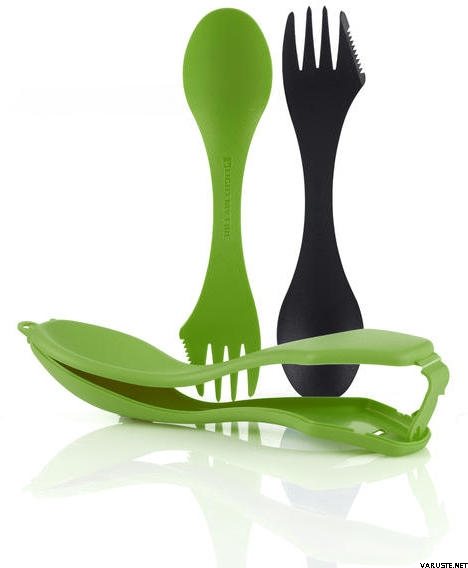 Light My Fire Sporks'n Case Black+Green