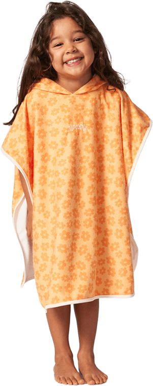 Rip Curl Mixed Hooded Towel Kids Mango