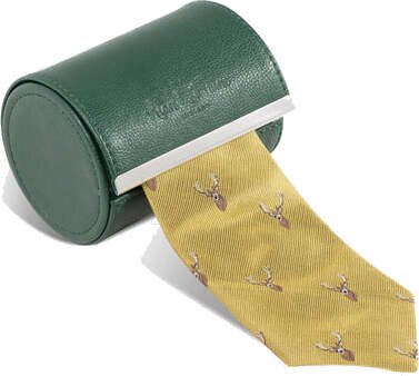Alan Paine Ripon Silk Tie Deer Gold