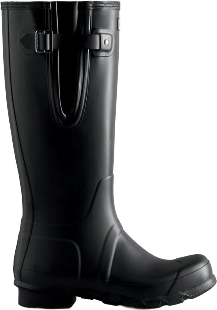 Hunter Original Tall Side Adjustable Boot Mens Black