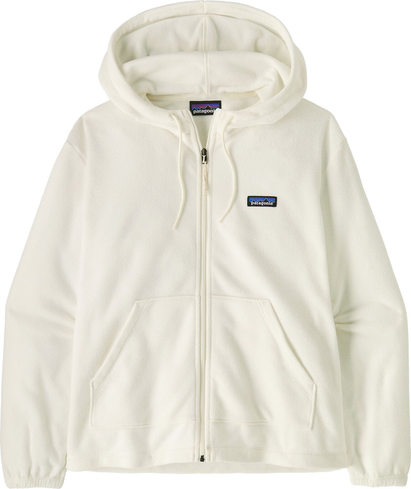 Patagonia Micro D Fleece Hoody Womens Birch White