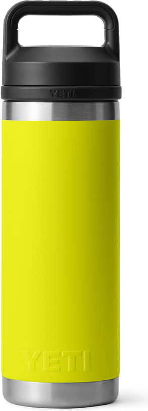Yeti Rambler Bottle 532 ml (18 oz) with Chug Cap Firefly Yellow