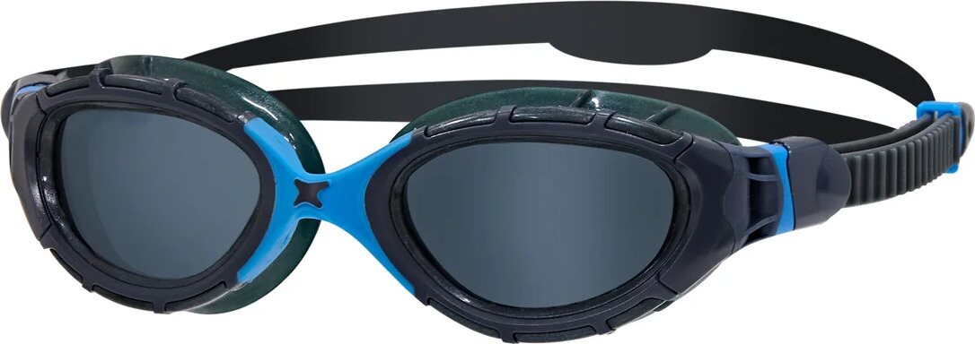 Zoggs Predator Flex Grey / Blue / Tint Smoke