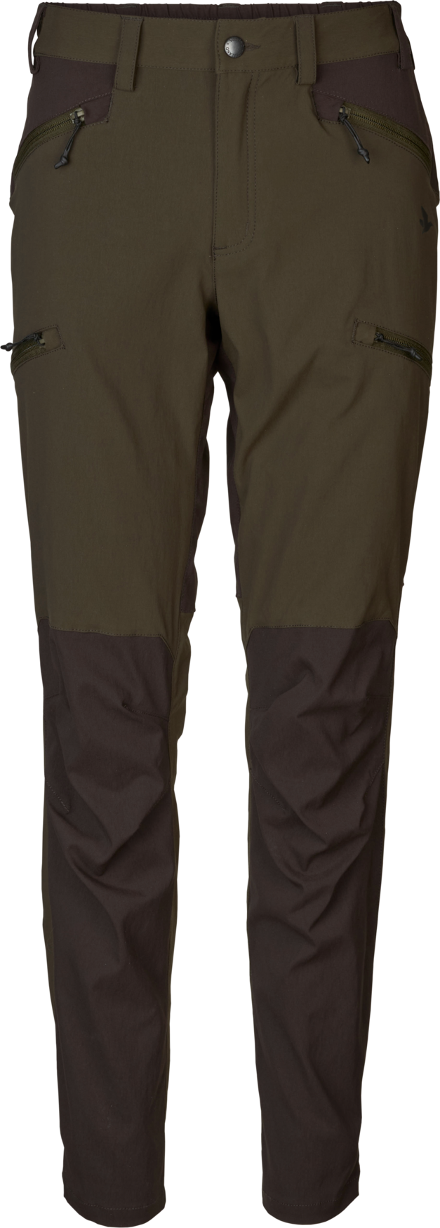Seeland Larch Stretch Trousers Womens Pine Green / Chocolate Torte