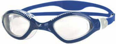 Zoggs Tiger LSR+ Blue / White / Clear