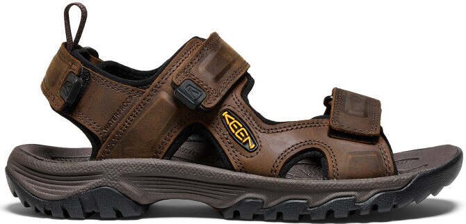 Keen Targhee III Open Toe Mens Bison/Mulch