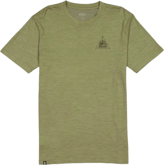 Mons Royale Zephyr T-Shirt Mens Fern
