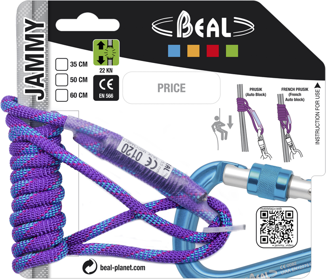 Beal Jammy Friction Hitch 35cm