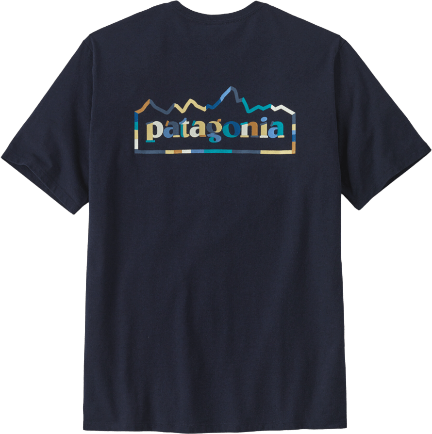 Patagonia Unity Fitz Responsibili-Tee Mens New Navy