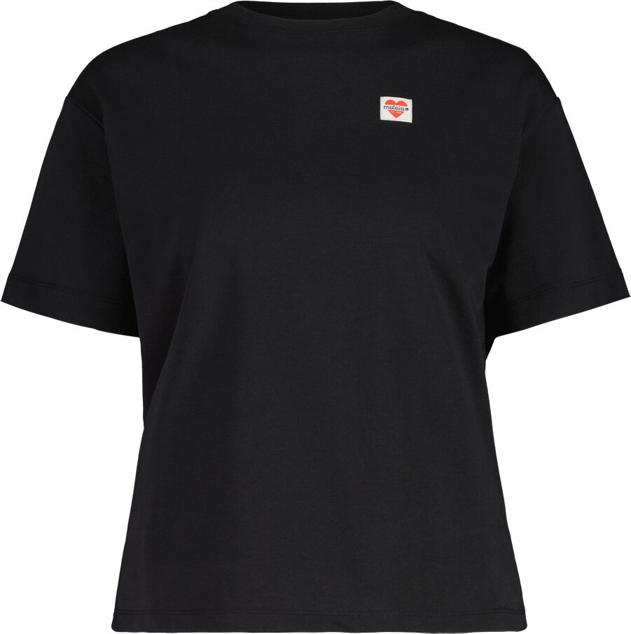Maloja AorakiM. Organic Cotton Tee Womens Deep Black