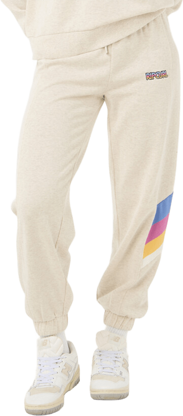 Rip Curl Las Dalias Track Pant Womens Oatmeal Marle