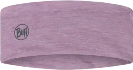 Buff Lightweight Merino Wool Headband Solid Pansy
