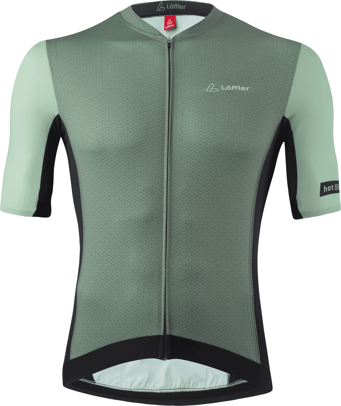 Löffler Bike Jersey Full Zip Core Hotbond Mens Pine