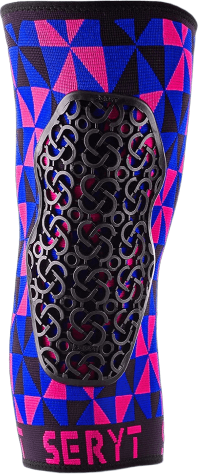 Seryt Flow Line Kneepads Arlecchino Pink Blue