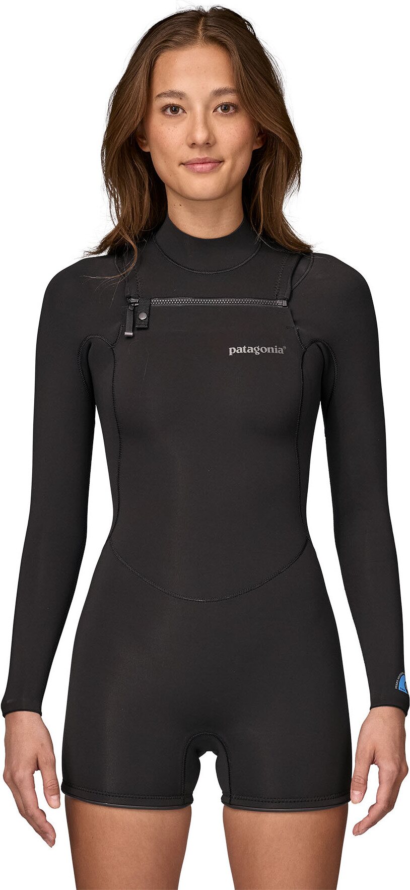 Patagonia Yulex Regulator Lite Front-Zip Long-Sleeved Spring Suit Womens Black