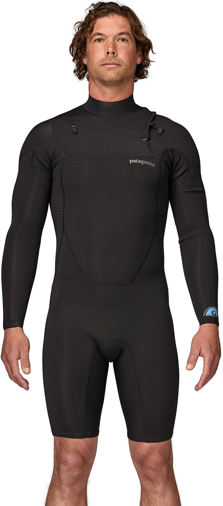 Patagonia Yulex Regulator Lite Front-Zip Long-Sleeved Spring Suit Mens Black