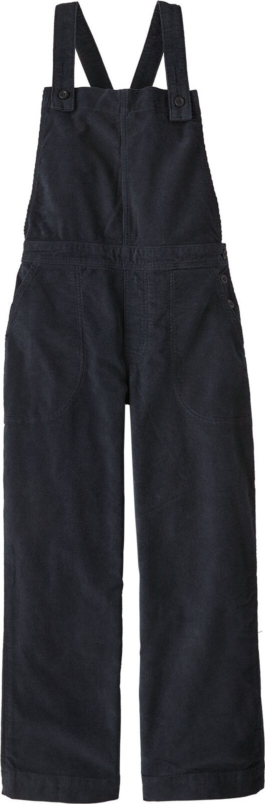 Patagonia Stand Up Cropped Corduroy Overalls Womens Pitch Blue