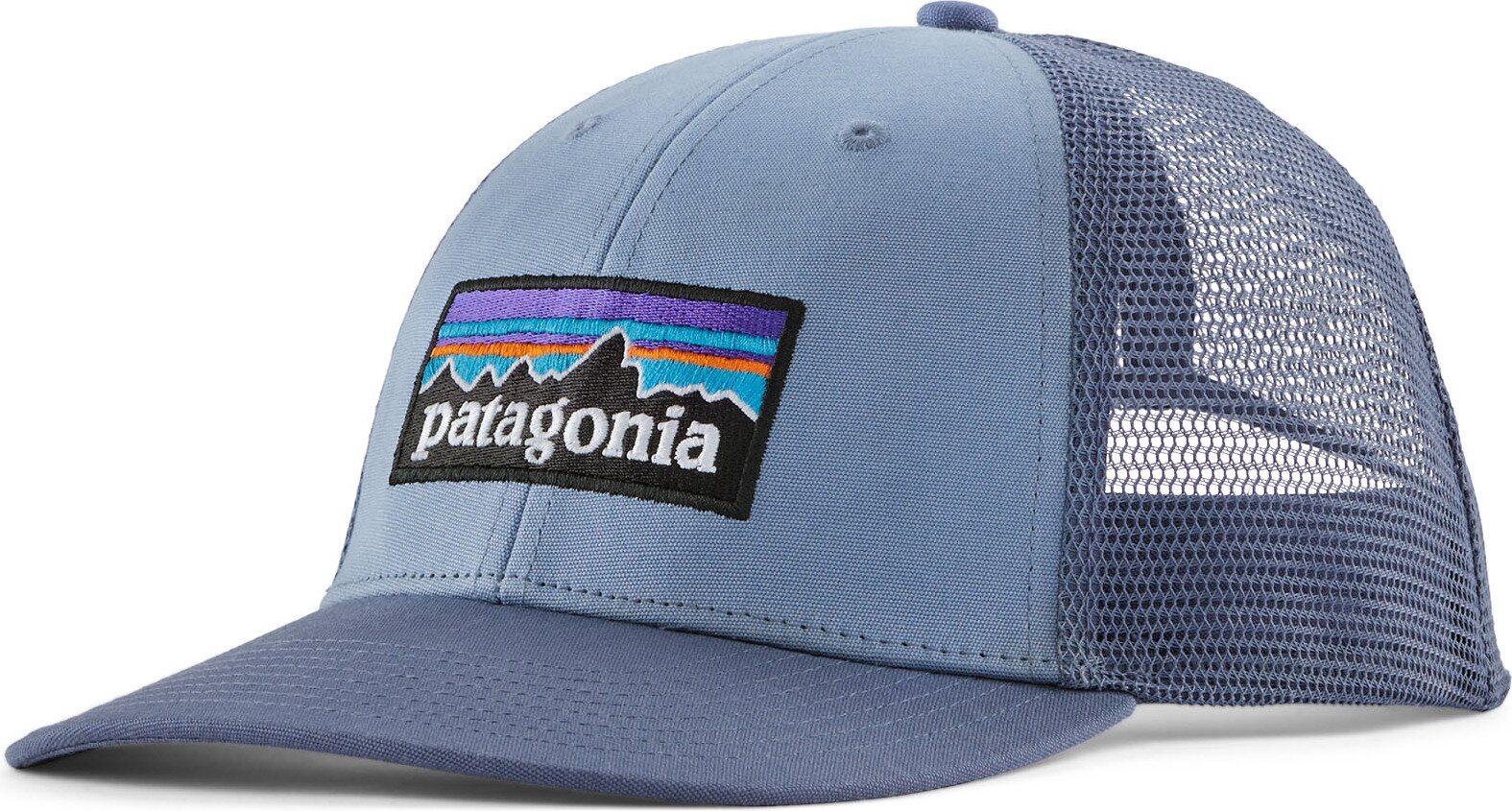 Patagonia P-6 Logo LoPro Trucker Hat Barnacle Blue