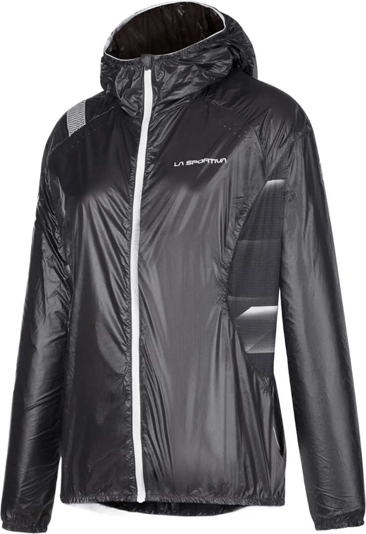 La Sportiva Briza Windbreaker Jacket Womens Carbon / Black