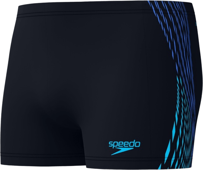 Speedo Tech Panel Aquashort Black/Cobalt Pop