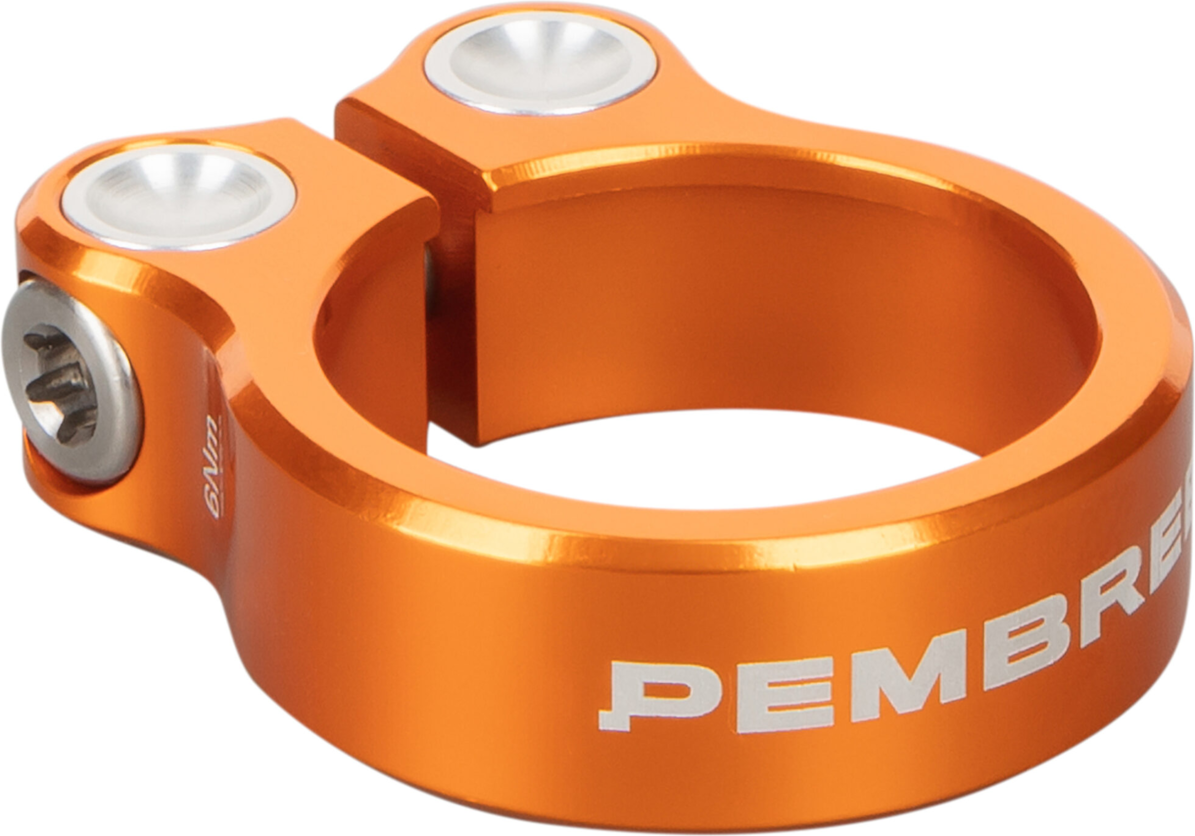 Pembree DBN Seat Post Clamp Orange