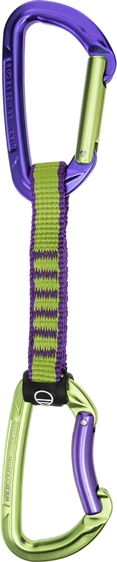 Wild Country Session Quickdraw 17 cm Purple / Green