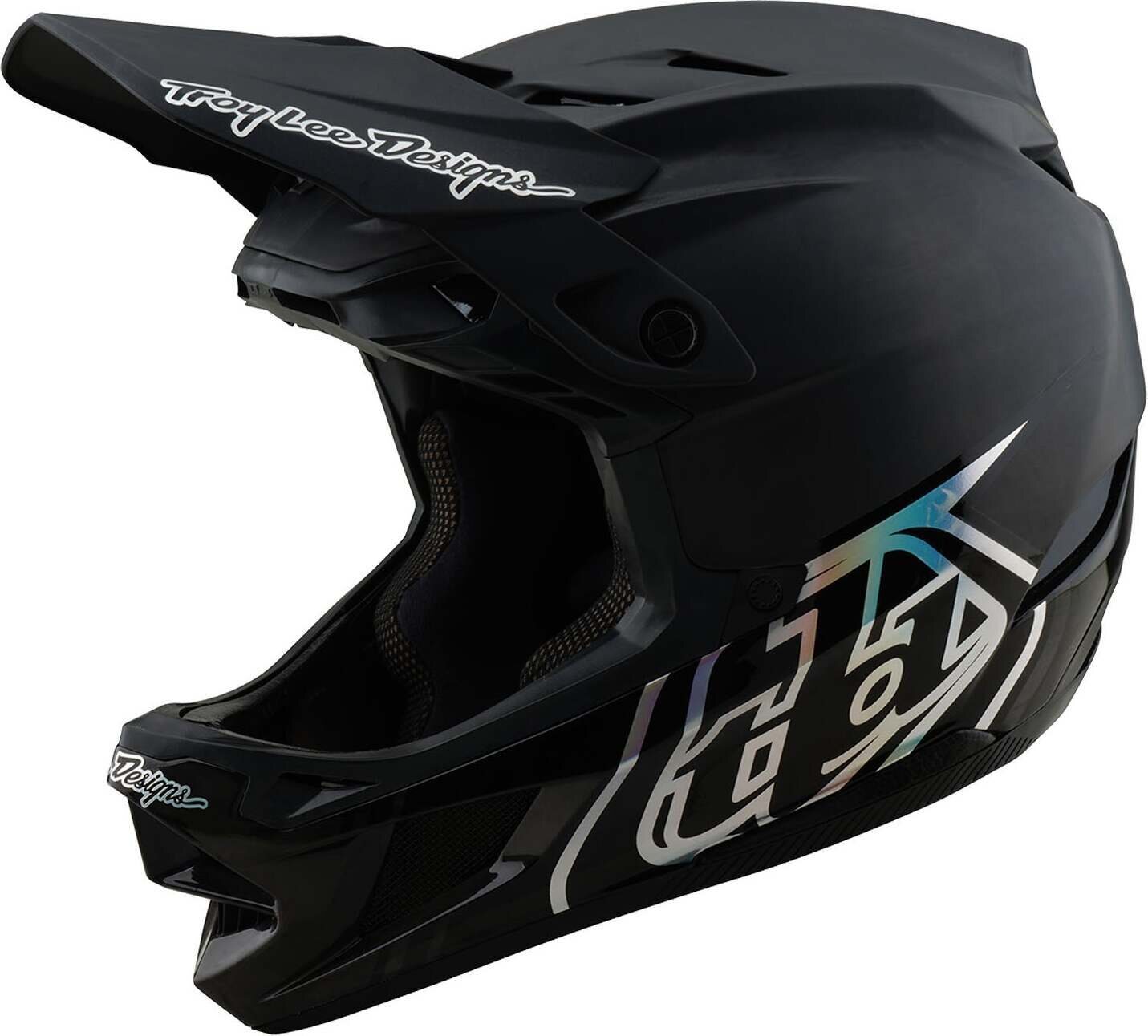 Troy Lee Designs D4 Carbon Helmet MIPS (2025) Stealth Black